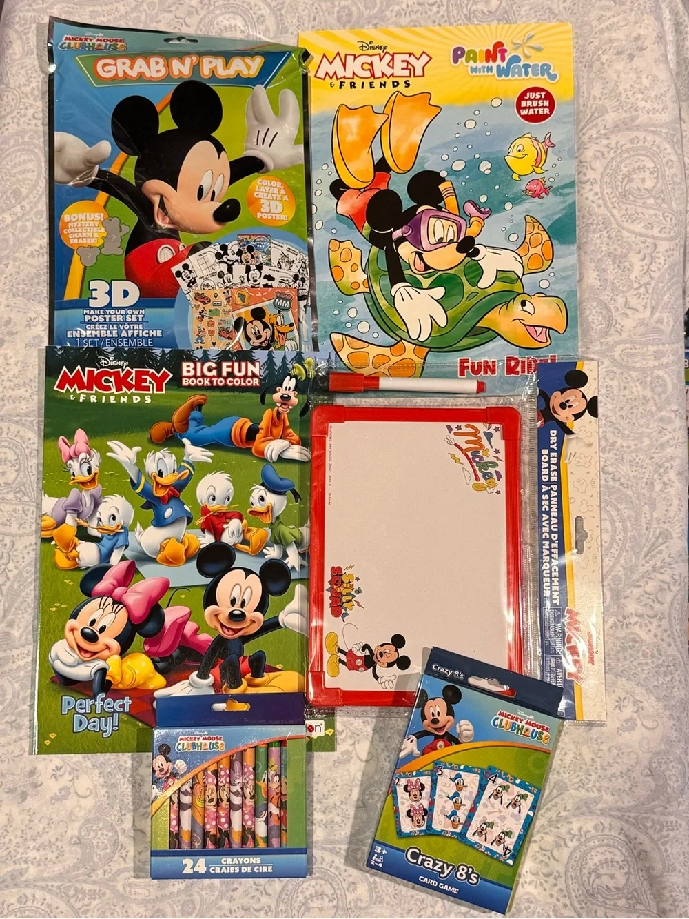 Disney Mickey Mouse Kids Activity Pack - Multicolor